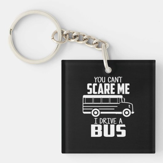 私はバスを運転する キーホルダー (正面)