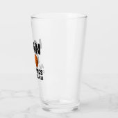 私はバスケでできることなら何でもできる タンブラーグラス (左)