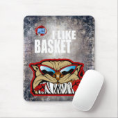 私はバスケットを好みます マウスパッド (マウス)