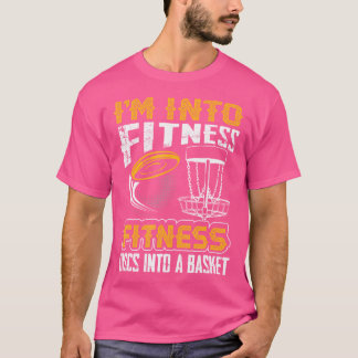 私はバスケットフィットネスディスクのゴルフプランにディスクに入っている Tシャツ