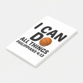 私はバスケットボールが出来る ポストイット (アングル)