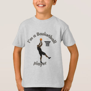 私はバスケットボール選手です Tシャツ