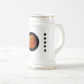 私はバスケ ビールジョッキ (正面右)