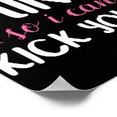 私はバストしてキックできる ポスター (角)