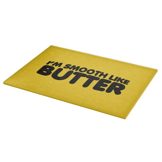 私はバターのようになめらかだ カッティングボード (角)