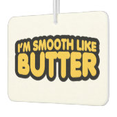 私はバターのようになめらかだ カーエアーフレッシュナー (左)