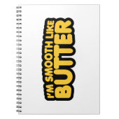 私はバターのようになめらかだ ノートブック (正面)