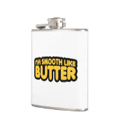 私はバターのようになめらかだ フラスク (左)