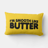 私はバターのようになめらかだ ランバークッション (裏面)