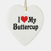 私はバターカップが大好き セラミックオーナメント (右)
