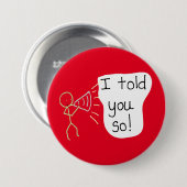 私はバッジ政治労働パーティーピンを言った 缶バッジ (正面&裏面)