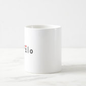 私はバッファローが大好き コーヒーマグカップ (中央)