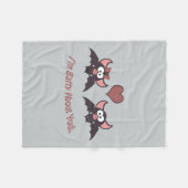 私はバティよ！ フリースブランケット (正面(横))