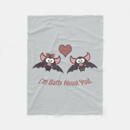 私はバティよ! フリースブランケット