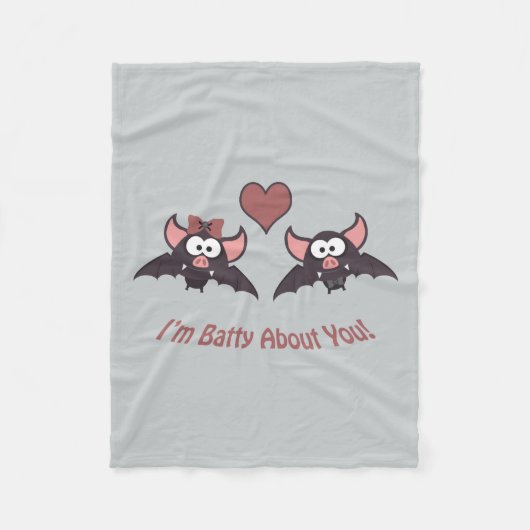 私はバティよ！ フリースブランケット (正面)