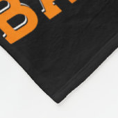 私はバドミントンの計画に悪い事おもしろいを入れた フリースブランケット (角)