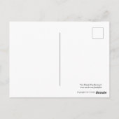 「私はバナナの男だ!」 ポストカード (裏面)