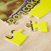 私はバナナパンケーキが大好き(ハート)です……タイ通り食品 ジグソーパズル (側面)