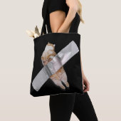 私はバナナ最高のだ! トートバッグ (クローズアップ)