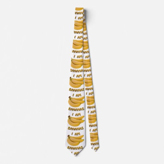 私はバナナ ネクタイ (正面)