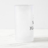 私はバニラミルクシェイクが大好き フロストグラスビールジョッキ (中央)