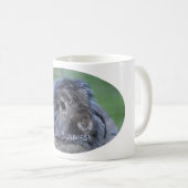 私はバニーのマグを愛します コーヒーマグカップ (正面右)