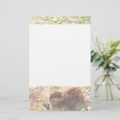 私はバニーをLOVE! かわいい 便箋 (スタンド正面)