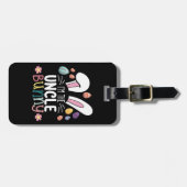 私はバニー・イースターの叔父の家族のマッチング ラゲッジタグ (正面横)