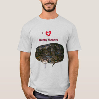 私はバニーHuggersを愛します Tシャツ