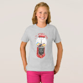私はバブルガムが大好き Tシャツ (正面フル)