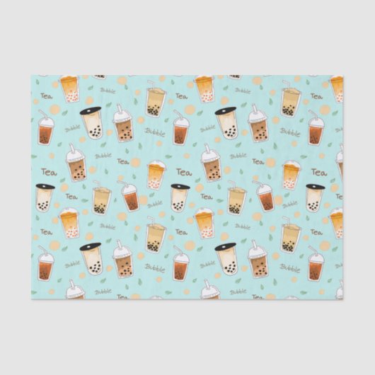 私はバブルティーブルーが大好き 薄葉紙 (正面)