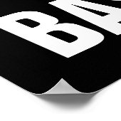 私はバユニークモダンスケットが大好き ポスター (角)