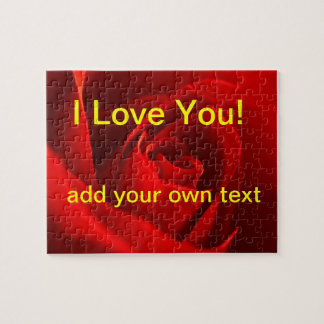 私はバラのパズル愛します ジグソーパズル