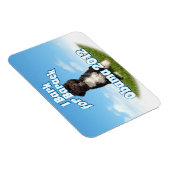 私はバラク、ボー最初の犬のオバマのために吠える マグネット (右側)