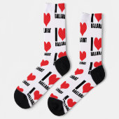 私はバララトが大好き ソックス (左)