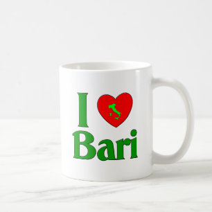 私はバリイタリアを愛します コーヒーマグカップ