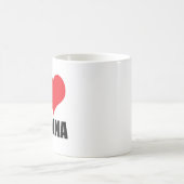 私はバリナが大好き コーヒーマグカップ (中央)