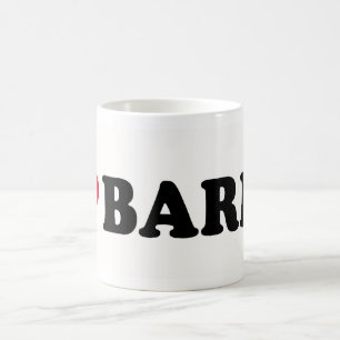 私はバリーを愛します コーヒーマグカップ