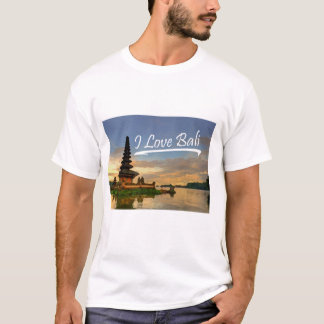 私はバリ島を愛します Tシャツ