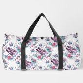 私はバレエが大好き ダッフルバッグ (裏面)