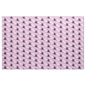 私はバレエと踊りピンクの生地が大好き ファブリック (ヤード)