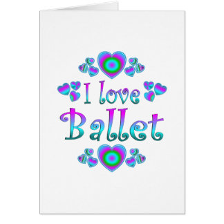 私はバレエを愛します