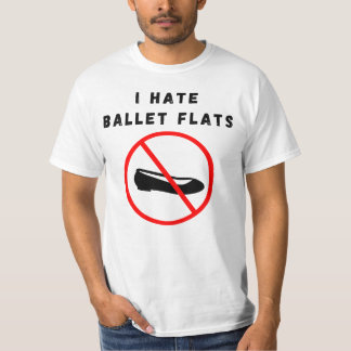 私はバレエ場が嫌いだ Tシャツ