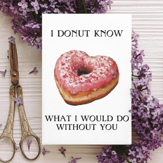 私はバレンタおもしろいインを知らない カード