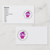 私はバレンタインに甘い 名刺 (正面/裏面)