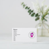 私はバレンタインに甘い 名刺 (スタンド正面)