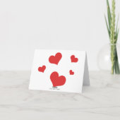 私はバレンタインのチョコレートよりも愛している サンキューカード (裏面)