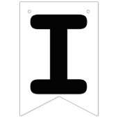 私はバレンタインの結婚式の装飾愛します バンティングフラッグ (第3の旗)