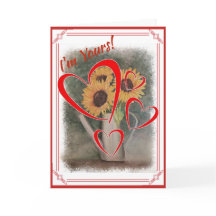 私はバレンタインの花をあなたのもの