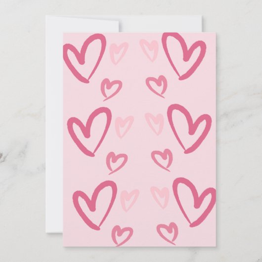 私はバレンタインデーのカードが嫌いだと同じくらい、あなたを愛している サンキューカード (裏面)